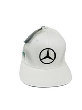 Mercedes AMG Petronas F1 Team White Hamilton Adjustable Hat - £20.97 GBP