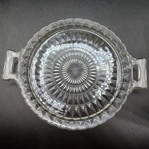 Jeanette Glass Sandwich Cocktail Finger Food Serving Platter - Vintage MCM - £18.21 GBP