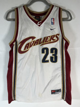 Vintage Nike Team Lebron James Cleveland Cavs Cavaliers Jersey M - Length + 2 In - £31.14 GBP