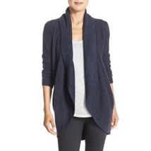 Barefoot Dreams CozyChic Lite Circle Cardi Navy Blue Size Large/XL Cardigan - £20.42 GBP