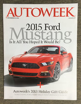 Autoweek December 9 2013 2015 Ford Mustang Audi S3 Porsche Boxter S - $3.97