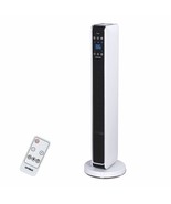 Optimus 29 in. Oscillating Tower Heater w/ Digital Temperature Readout &amp; Re - £110.73 GBP