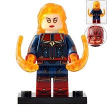 Captain Marvel (Energy state) Marvel Avengers EndGame Minifigure Gift Toy - £2.35 GBP