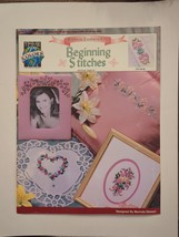 Beginning Stitches In Ribbon Embroidery Pattern Instructions Beginner SC... - $9.49