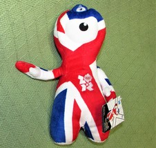 Wenlock Union Jack 2012 Olympics Plush London Stuffed Character Doll Nwt Sports - £8.49 GBP