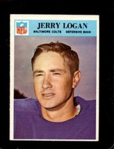 1966 Philadelphia #17 Jerry Logan Vgex Colts *X77632 - £1.56 GBP