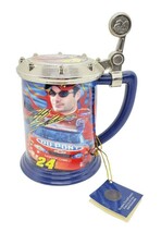 Jeff Gordon 2002 Franklin Mint Nascar &quot;Track Burner&quot; Tankard Beer Stein - $13.49 CAD
