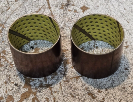 2 Quantity of GGB Bushings H11B 49mm O.D. 45.5mm I.D. 38mm Length (2 Qua... - $40.13 CAD