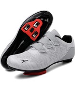Mens And Womens Indoor Road Bike Riding Shoes With Look Delta Cleats, Id... - £63.54 GBP