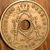 1910 Belgium 5 Centimes Coin - £1.82 GBP