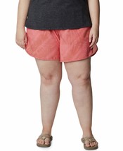 Columbia Womens Plus Size Bogata Bay Printed Stretch Shorts  2X - £37.52 GBP