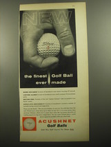 1960 Acushnet Titleist Golf Balls Advertisement - £11.73 GBP