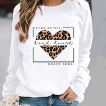 Woman Pullovers Clothing Ladies Spring Autumn Winter  Love Sweet 90s Hoodies Wom - £58.31 GBP