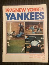 1975 New York NY Yankees vs Chicago Scorecard Program Vintage - $9.90