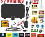 2024 Digital Tv Antenna Hdtv 4K 1080P Indoor Range Signal Enhancement Br... - $19.99