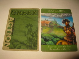 2003 Age of Mythology Board Game Piece: Greek Permanent Card - Explore - $1.00