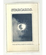 Starcards The Astrologers Handeck 1979 Tarot Cosmic Workshop Cards and C... - £50.59 GBP