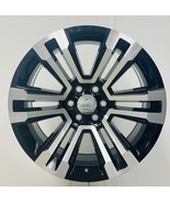 GMC 22&quot; Black And Machine Denali Style Split Spoke Wheels Sierra Yukon 2... - $21,153.55 MXN