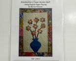 Cotton &amp; Chocolate Quilt Company Fresh Cut Flowers Quilt Pattern - $5.93