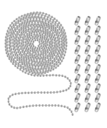 Beaded Pull Chain Extension with Connector, 20 Feet Beaded Roller Chain ... - €9,10 EUR