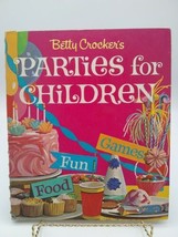 Betty Crocker Parties for Children Activity Book 1964 Games Fun Food Party Guide - £8.63 GBP