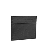 Brooks Brothers Mens Black Embossed Print Genuine Leather Card Wallet 18... - $113.30 CAD