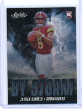 2024 Panini Absolute By Storm Jayden Daniels Rookie RC #BS-JDS - $4.19 CAD