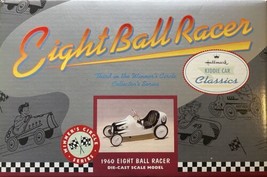 1997 VTG Hallmark Classics Kiddie Car 1960 Eight Ball Racer Pedal Diecas... - $13.99