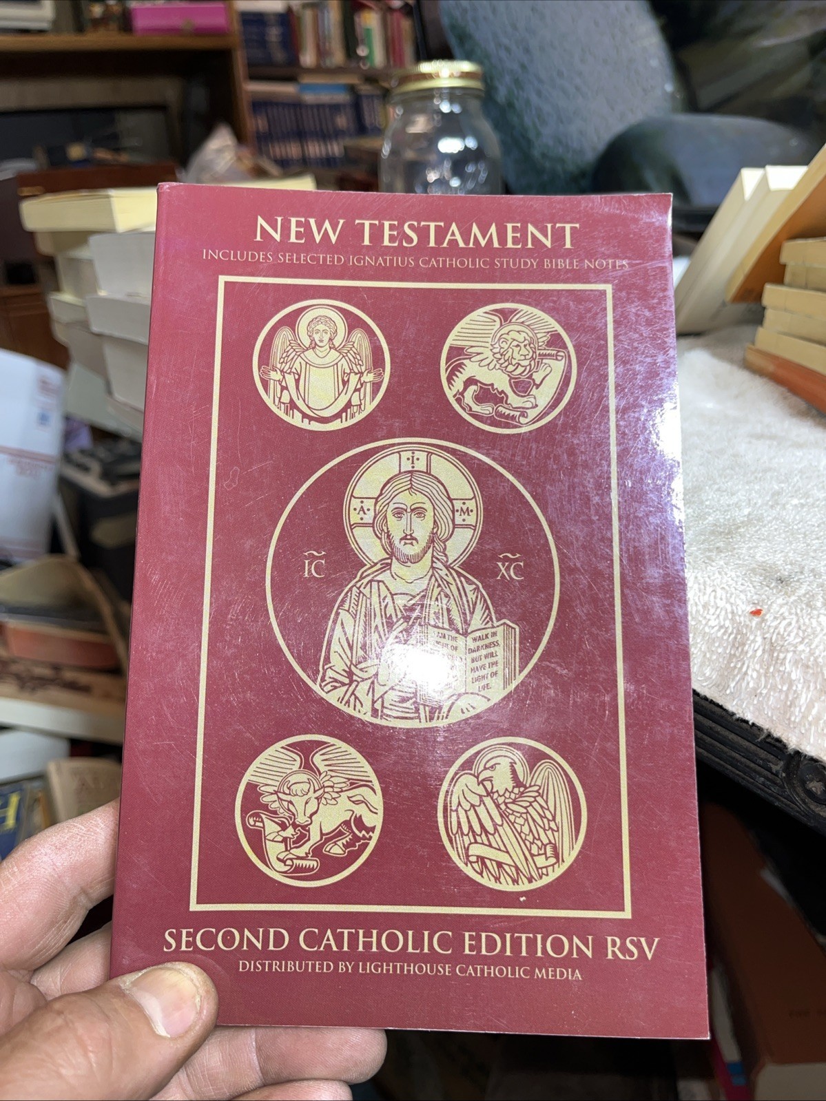New Testament Second Catholic Edition RSV Ignatius Study Bible Notes PB ... - $9.00