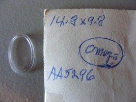 Vintage Omega Crystal AA5296  14.8 x 9.8 NOS - $551.17 MXN