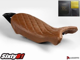 BMW R nineT Scrambler - Urban - Solo Seat Cover with Gel 2016-2020 Brown Luimoto - $250.00