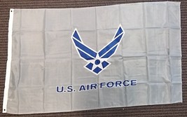 3&#39; X 5&#39; 3x5 Air Force United States Army Air Force Gray Wings Flag FAST USA SHIP - £10.21 GBP