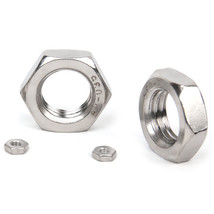 304 Stainless Steel Size M25 - M64 Thin Hex Nuts Right Hand Fine Thread - £5.00 GBP+