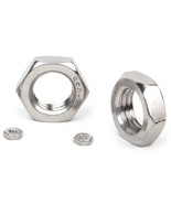 304 Stainless Steel Size M25 - M64 Thin Hex Nuts Right Hand Fine Thread - $9.39 CAD+
