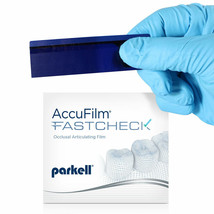 Parkell Accu Film Fast Check Double Sided Blue Occlusal Articulating Fil... - $29.99