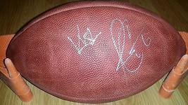 JAY CUTLER KRISTIN CAVALLARI signed NFL Game football JSA PROOF “Very Ca... - $395.99