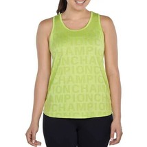 Champion Women&#39;s Size XL Green Champion Pattern Racerback Tank Top NWT - £6.93 GBP