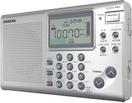 Sangean Ats-405 Fm-Stereo/Am/Short Wave World Band Receiver, Silver - £96.69 GBP