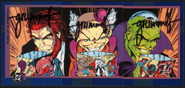 1993 Tom Grummett Signed DC Cosmic Teams Trading Art Card SUPERMAN Puzzle Set - £21.30 GBP