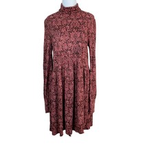 Peruvian Connection Dress Medium Willowmead Tunic Pima Cotton Rose Burgundy - £47.24 GBP