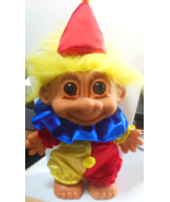 Vintge Russ Troll Clown  9.3/4&quot; W/Hat on-7&quot; Without - $36.40 CAD