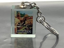 Vintage Souvenir Keyring Amalfi Keychain Italy Ancien Porte-Clés Italie - £6.35 GBP