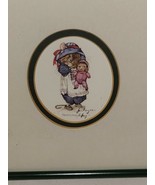 Vintage Jane Pinkney Nibbling Mice Picture 1981 - £16.94 GBP