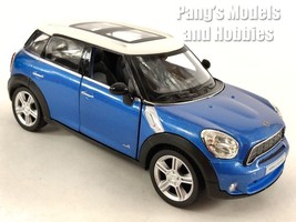 5 Inch Mini Cooper Countryman S 1/34 Scale Diecast Model by Unifortune - BLUE - £12.97 GBP