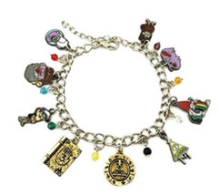 Gravity Cartoon Falls Themed Assorted Metal Charms Bracelet - £13.52 GBP