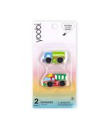Yoobi 2pk 3D Trucks Erasers School Supplies Latex Smudge Free - $33.75 MXN Yoobi 2pk 3D Trucks Erasers School Supplies Latex Smudge Free - $33.75 MXN