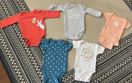 Baby Girl Pants Lot Of 10 Size 0-3 Months - $11.87