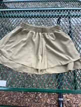 NWT Makarthy Women’s Olive Green Flare Shorts Size 2XL - £11.58 GBP
