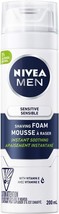 Nivea Men&#39;s 6.7-ounce Sensitive Shaving Foam( plastic cover is broken) - £13.40 GBP