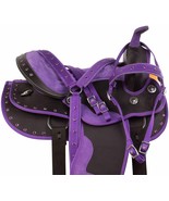 Synthetic Western Barrel Racing Horse Saddle Size: (12&quot; To 18&quot;) Inch - $255.00+